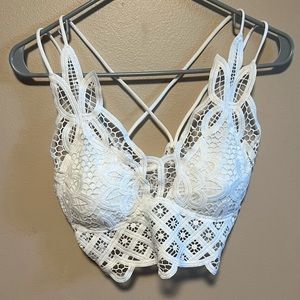 White Lace Bralette